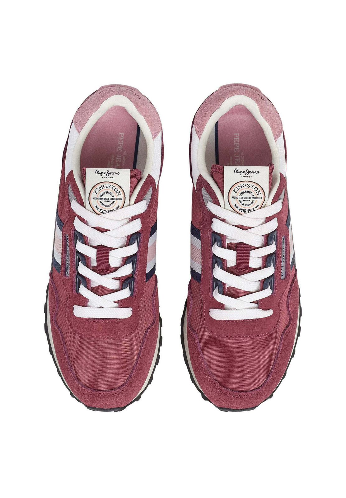 Baskets Pepe Jeans Bordeaux Rose - Image 2