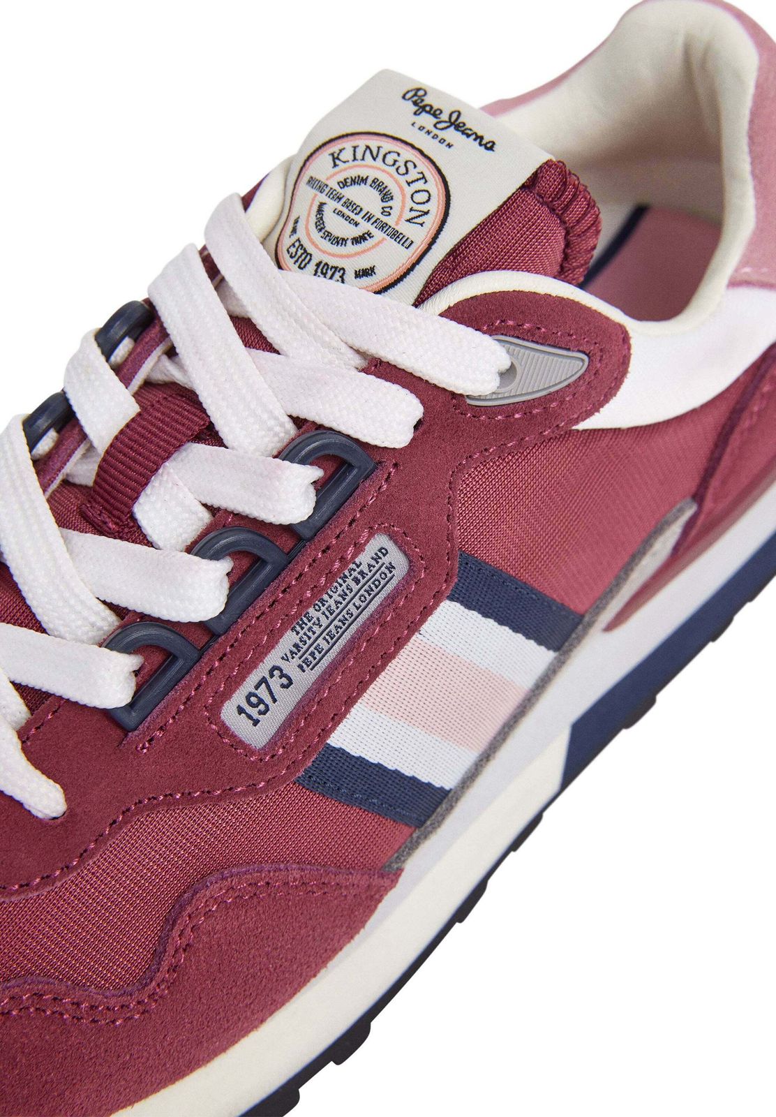 Baskets Pepe Jeans Bordeaux Rose - Image 4